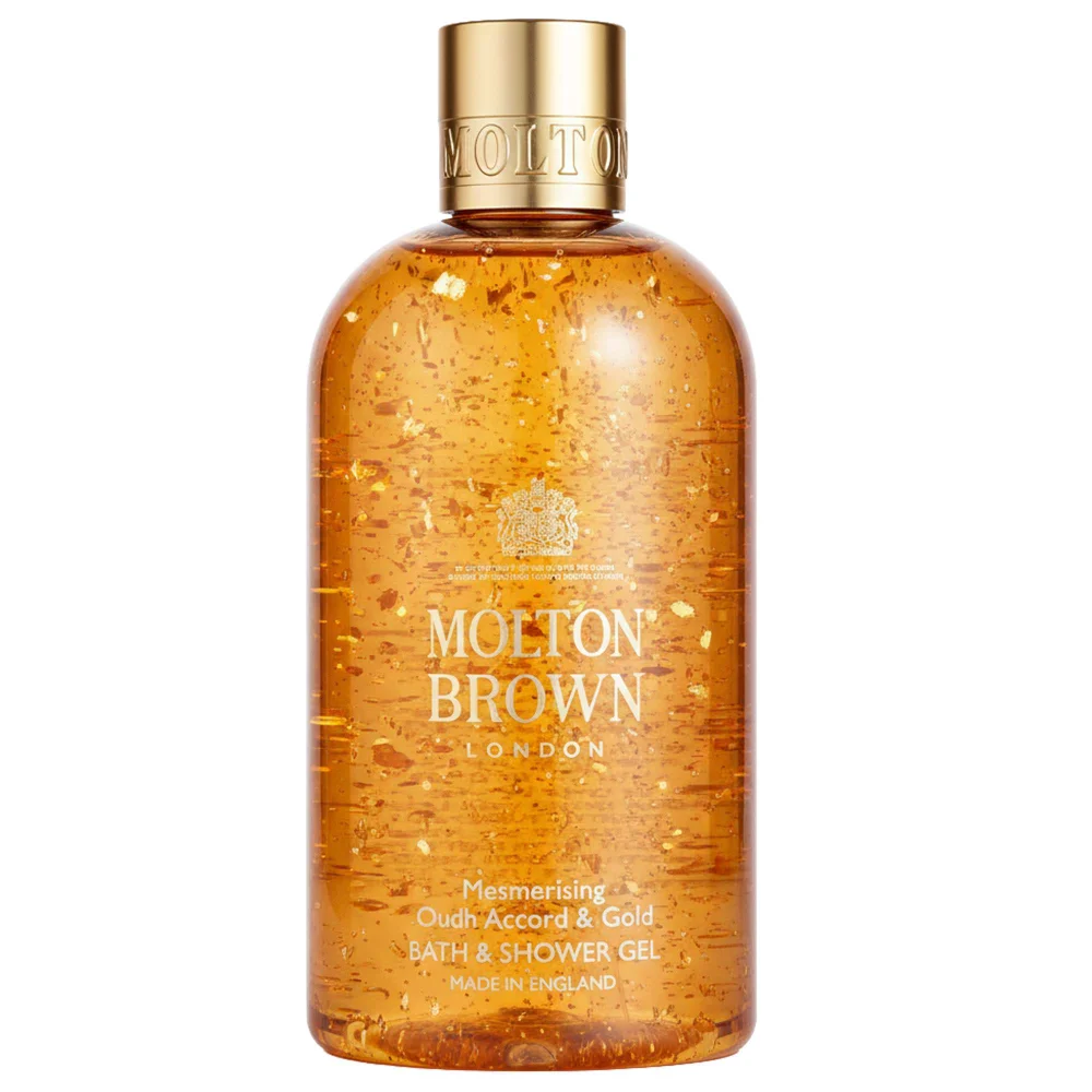 Molton Brown Mesmerising Oudh Accord & Gold Bath & Shower Gel 300ml Image 1