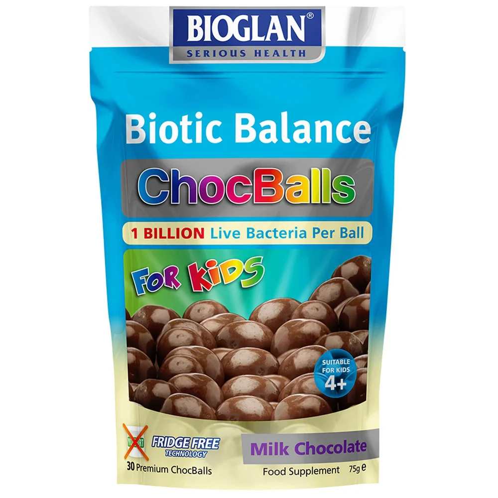 Bioglan Biotic Balance ChocBalls For Kids Milk Chocolate x 30 Image 1