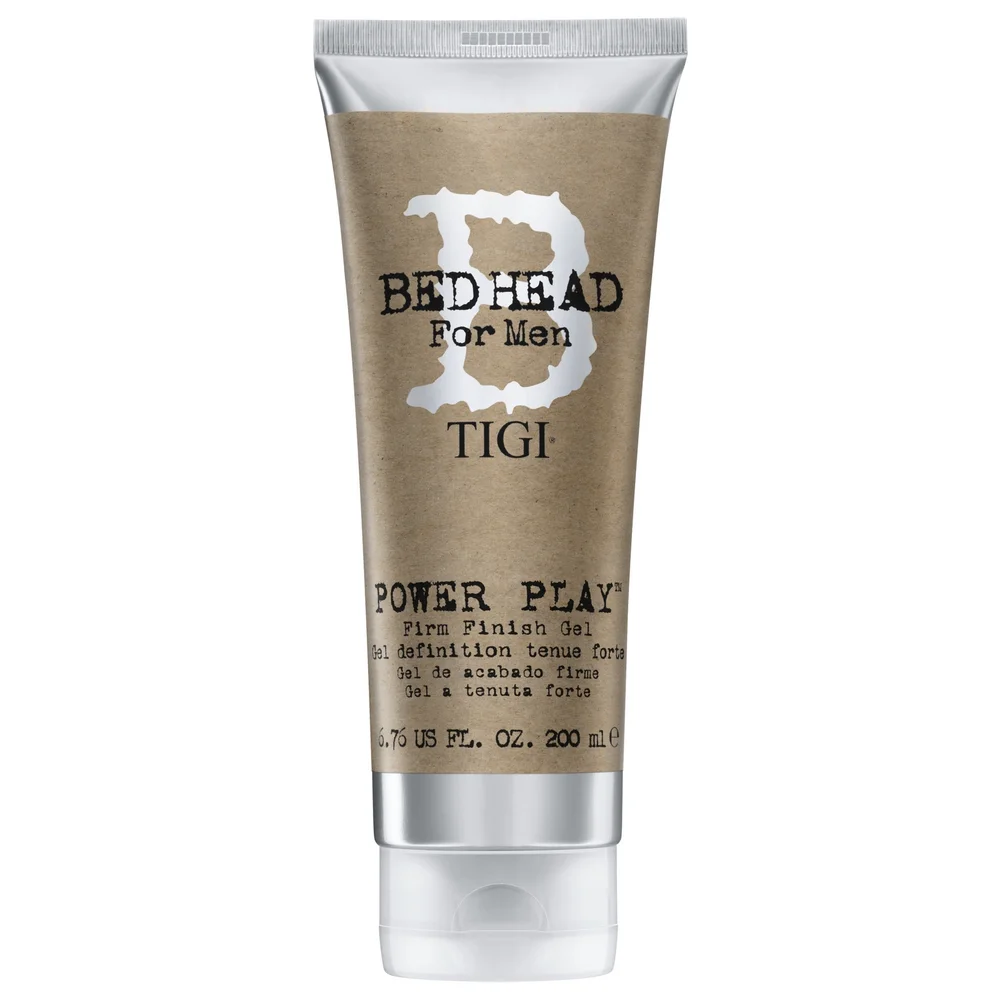 TIGI Bed Head For Men Styling Power Play Firm Finish Gel 200ml Image 1
