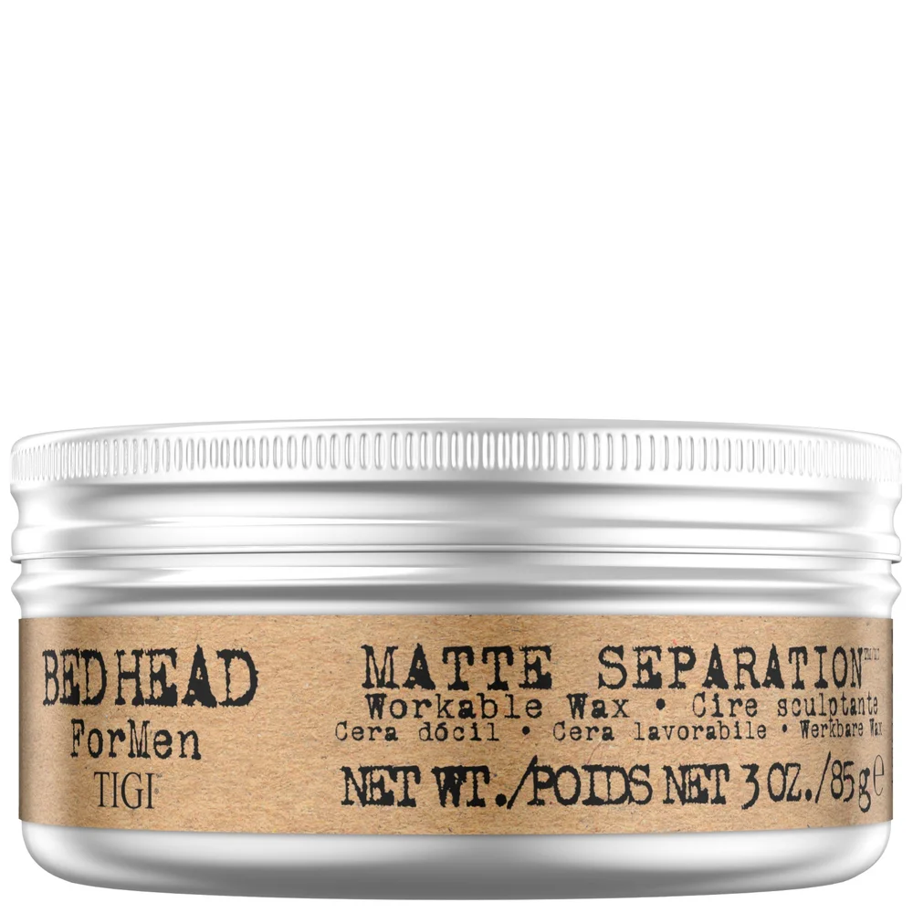 TIGI Bed Head For Men Styling Matte Separation Workable Wax 85g Image 1