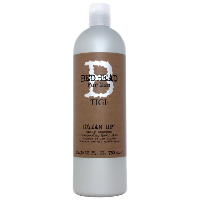 TIGI Bed Head For Men Wash and Care Clean Up Daily Shampoo 750ml