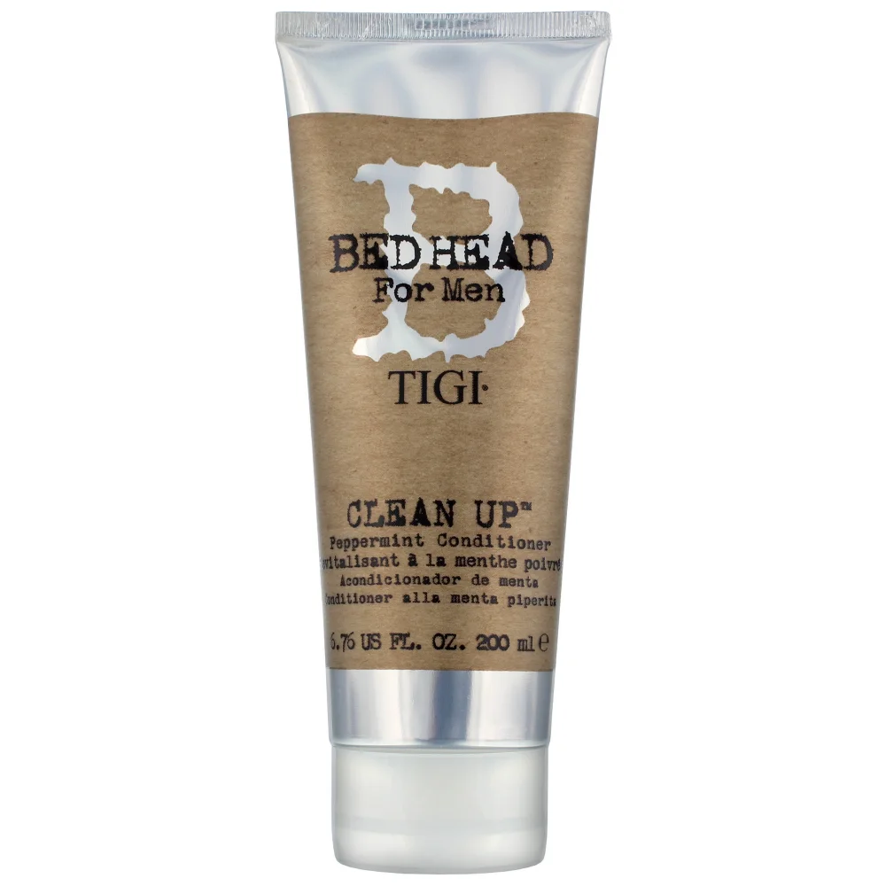 TIGI Bed Head For Men Wash and Care Clean Up Peppermint Conditioner 200ml Image 1