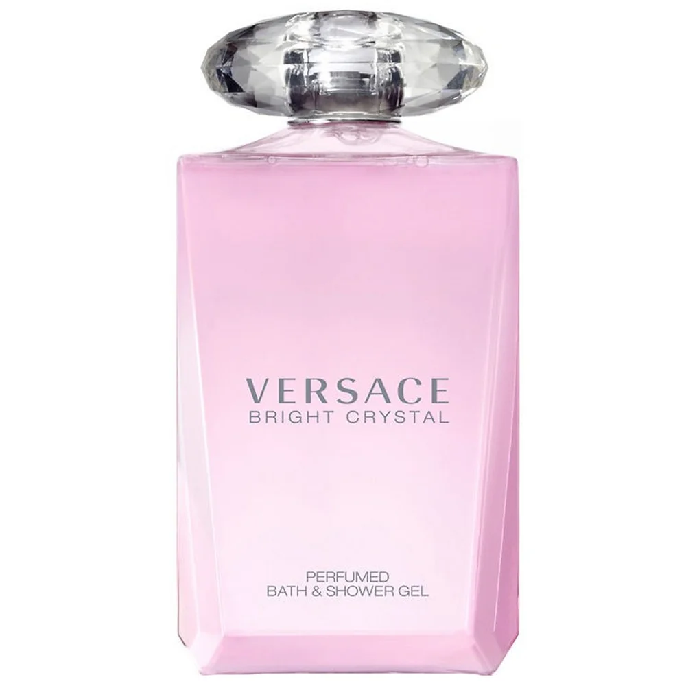 Versace Bright Crystal Perfumed Bath and Shower Gel 200ml Image 1