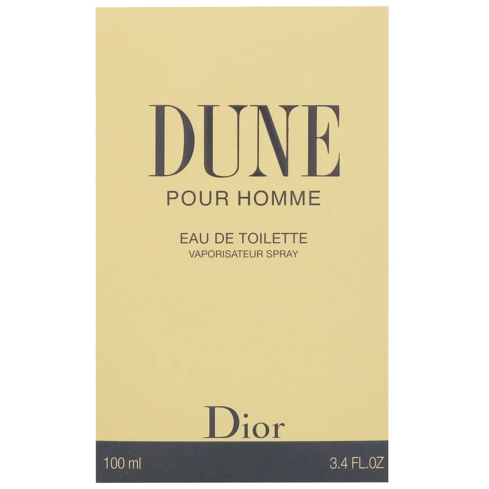 Dior Dune Pour Homme Eau de Toilette Spray 100ml Image 1