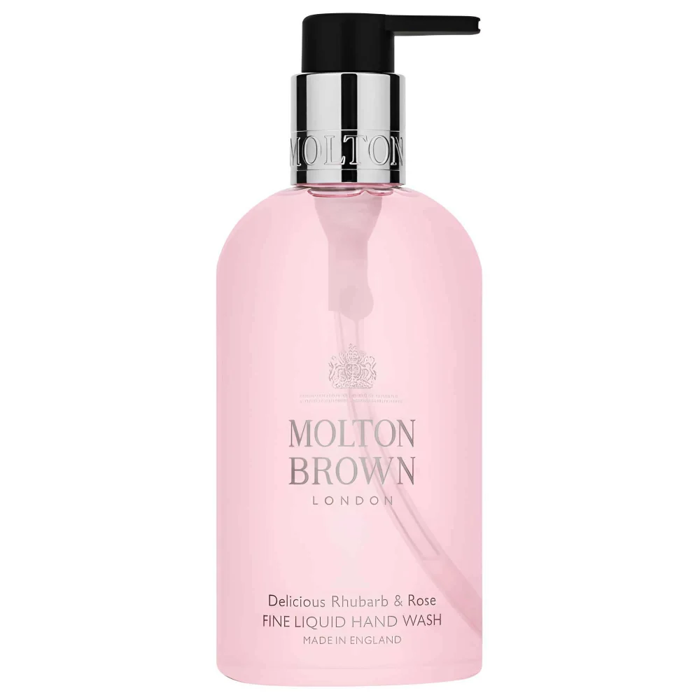 Molton Brown Delicious Rhubarb & Rose Fine Liquid Hand Wash 300ml Image 1