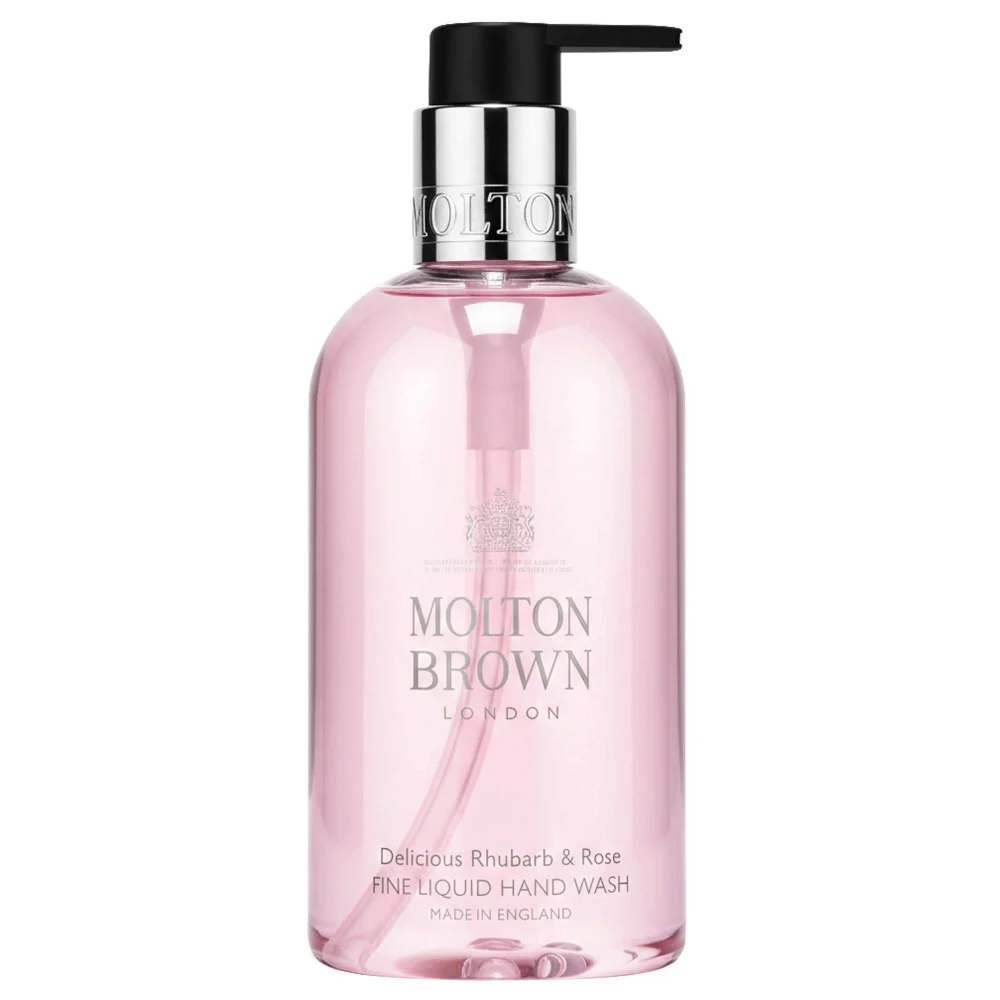 Molton Brown Delicious Rhubarb & Rose Fine Liquid Hand Wash 300ml Image 1