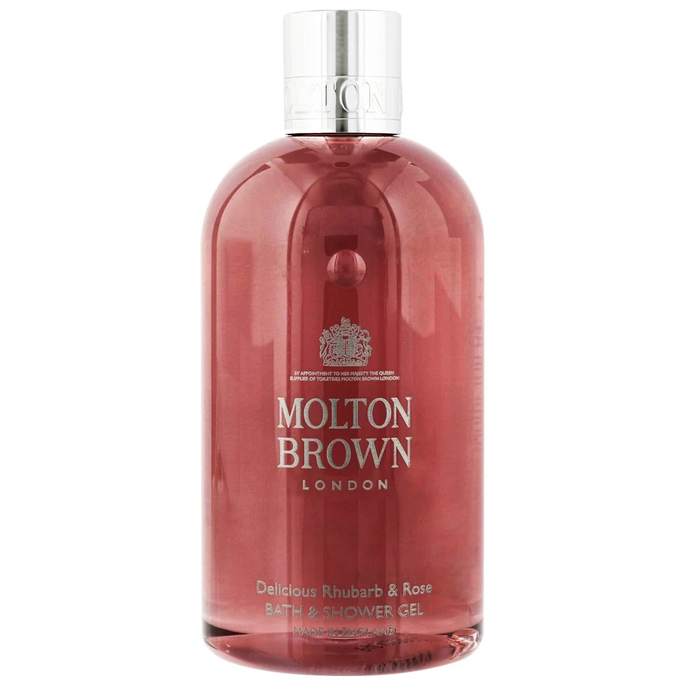 Molton Brown Delicious Rhubarb & Rose Bath & Shower Gel 300ml Image 1