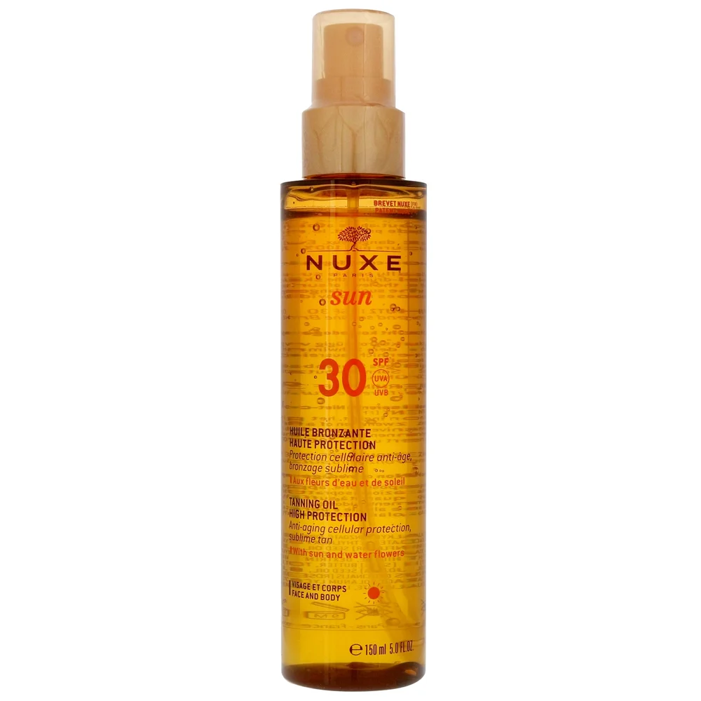 Nuxe Sun Tanning Oil for Face & Body SPF30 150ml Image 1