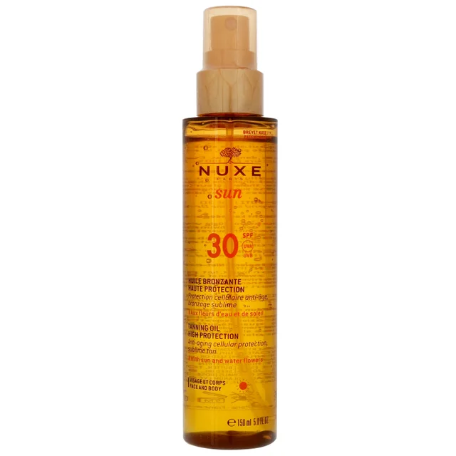 Nuxe Sun Tanning Oil for Face & Body SPF30 150ml
