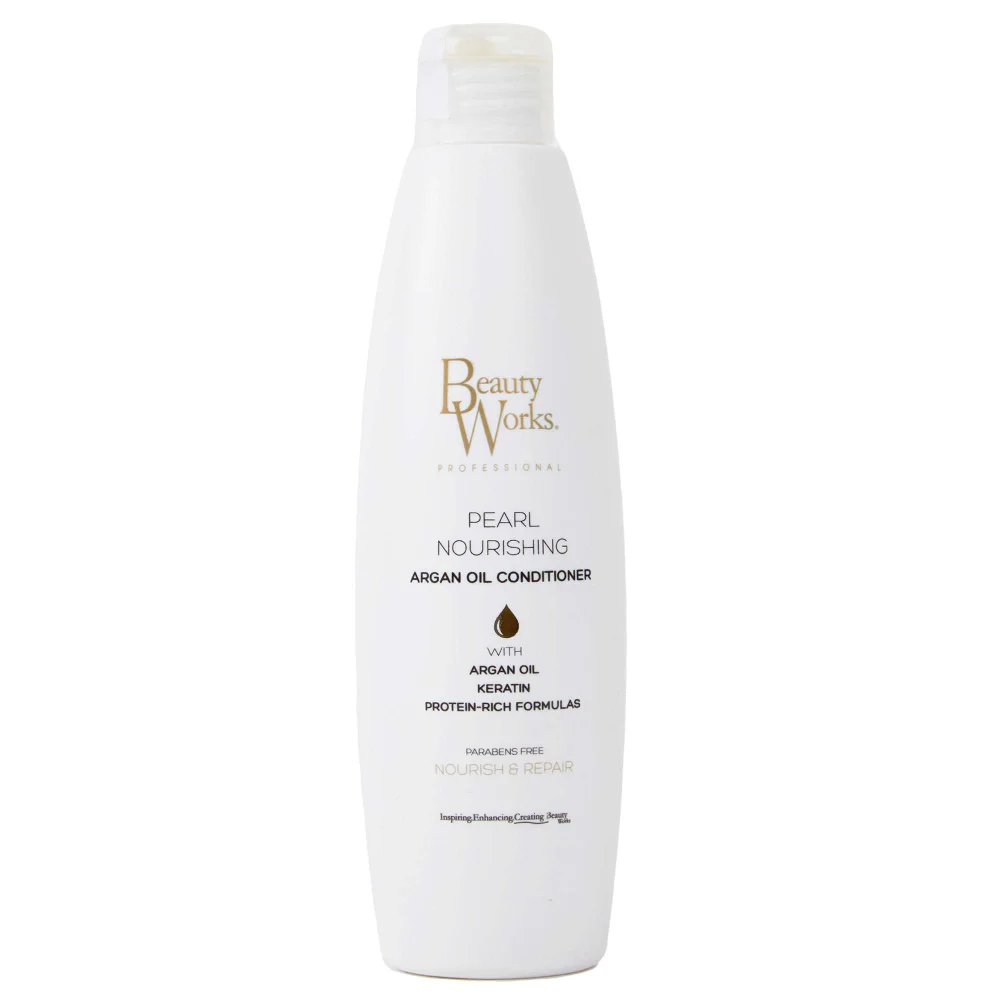 Beauty Works Pearl Nourishing Argan Oil Conditioner 250ml Image 1