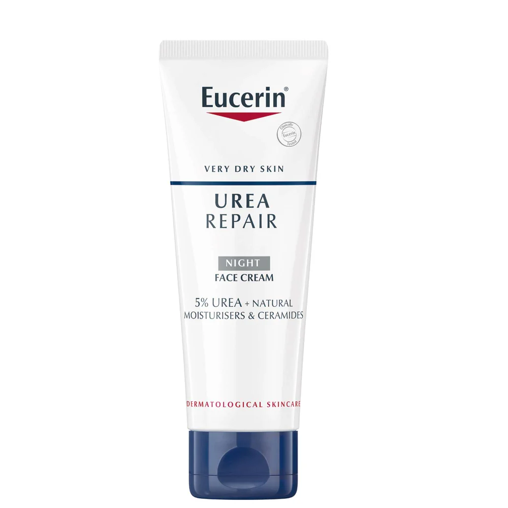 Eucerin UreaRepair Rich Replenishing Night Face Cream 5% Urea 50ml Image 1