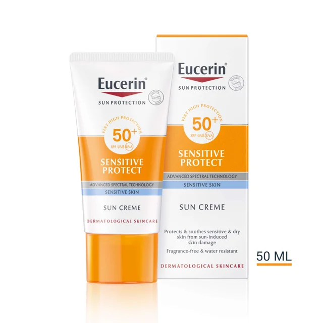 Eucerin Sensitive Protect Face Sun Cream SPF50+ 50ml