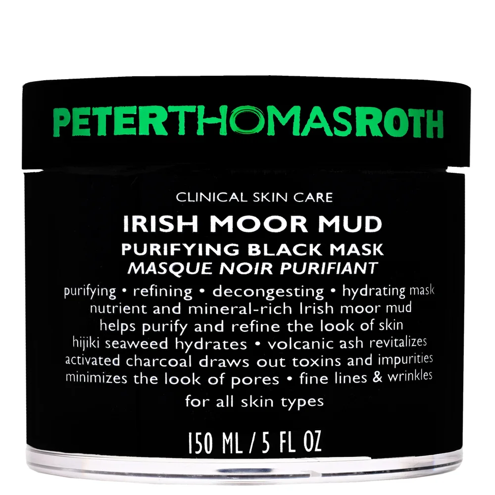 Peter Thomas Roth Irish Moor Mud Purifying Black Mask 150ml Image 1