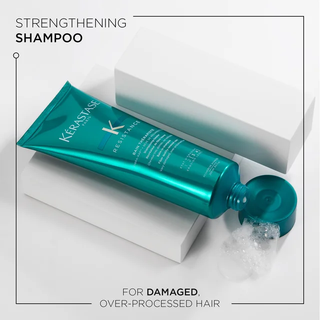 Kérastase Resistance Bain Thérapiste: Balm-In Shampoo Fiber Quality Renewal Care 250ml