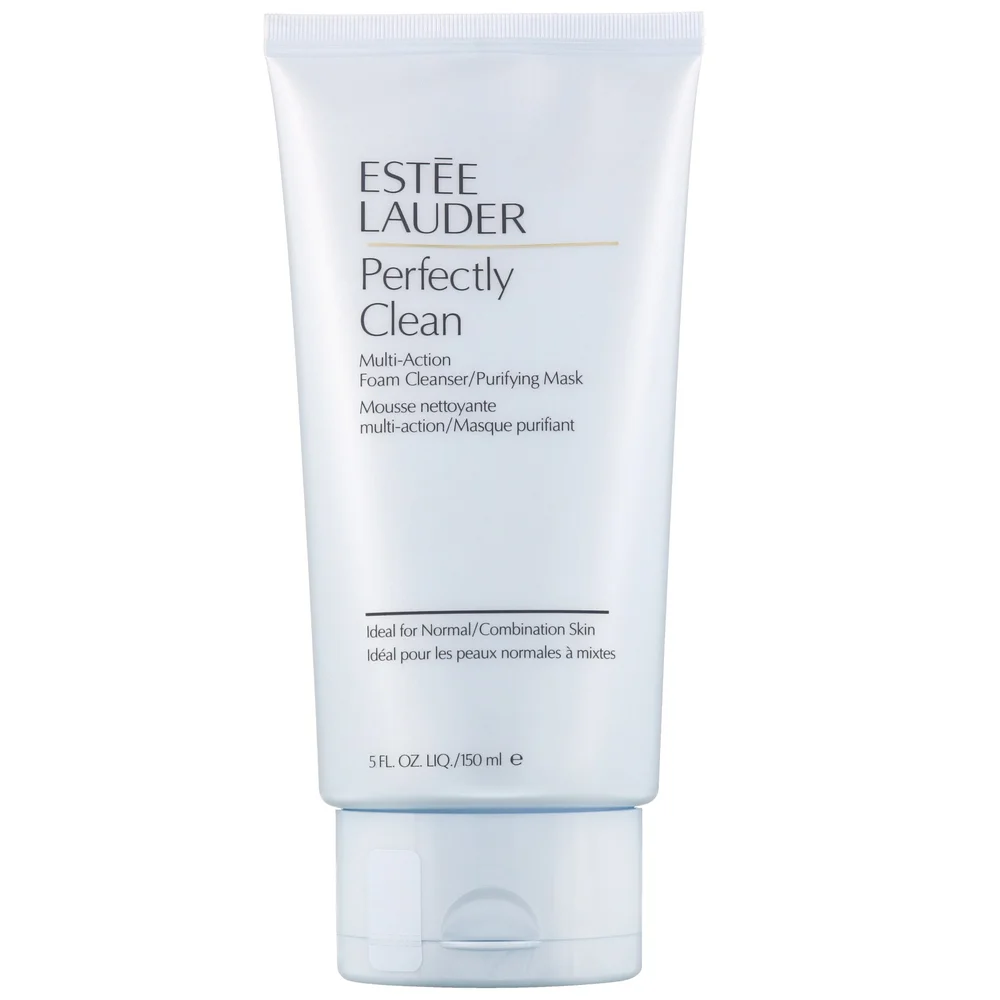 Estée Lauder Perfectly Clean Multi-Action Foam Cleanser and Purifying Mask 150ml Image 1