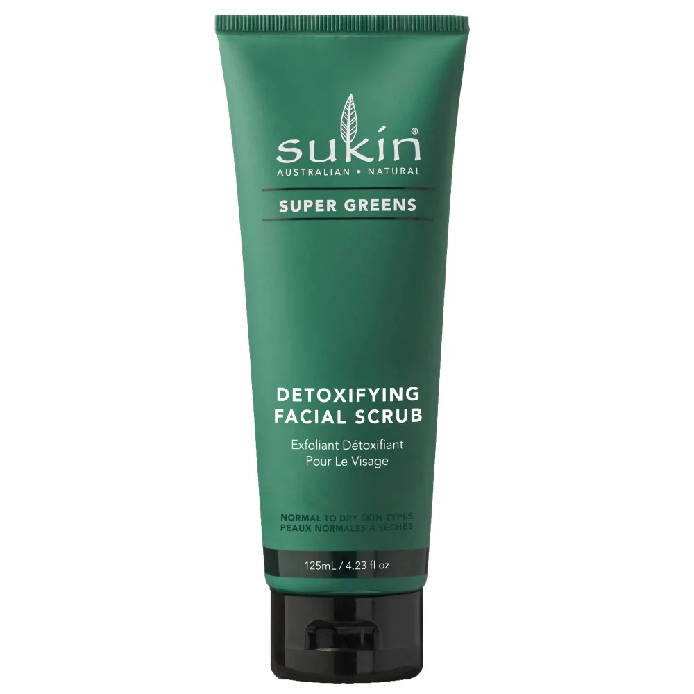 Sukin Super Greens Detoxifying Facial Scrub 125ml Image 1