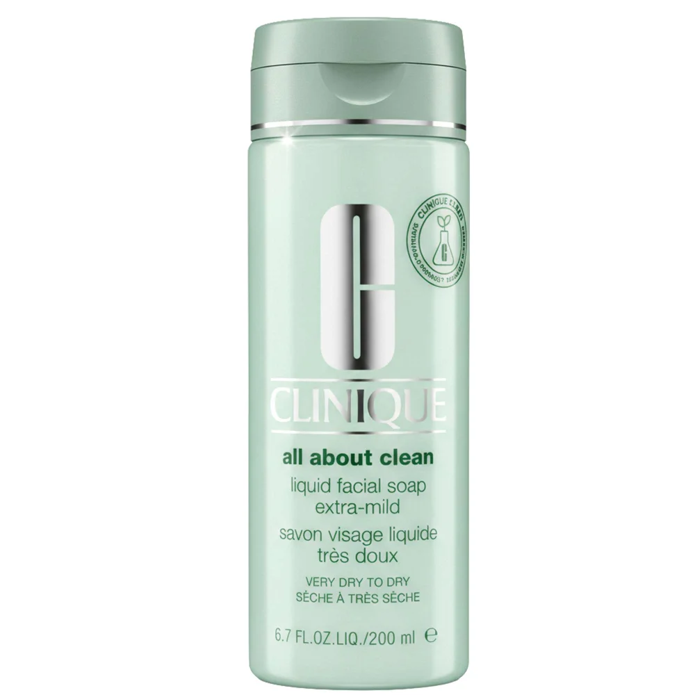 Clinique Liquid Facial Soap Extra-Mild for Very Dry to Dry Skin 200ml / 6.7 fl.oz. Image 1