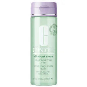 Clinique All About Clean Liquid Facial Soap Mild for Dry / Combination Skin 200ml / 6.7 fl.oz.