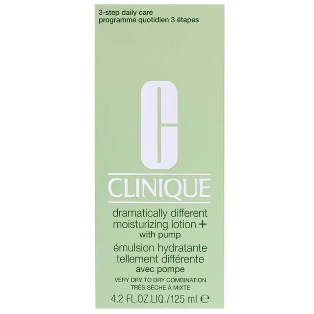 Clinique Dramatically Different Moisturizing Lotion+ for Very Dry to Dry Combination Skin 125ml