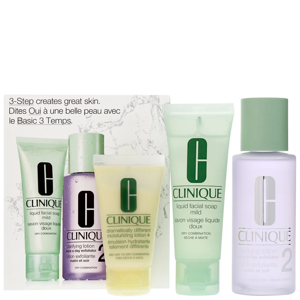 Clinique 3-Step Introduction Kit Skin Type 2: Dry / Combination Skin Image 1