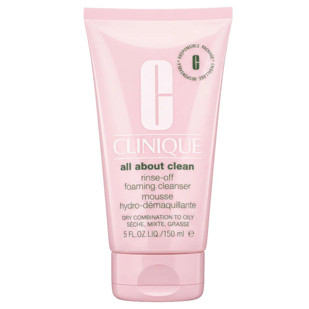 Clinique All About Clean Rinse-Off Foaming Cleanser 150ml / 5 fl.oz. Image 1