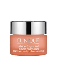 Clinique Eye & Lip Care All About Eyes Rich Reduces Circles, Puffs 15ml / 0.5 fl.oz. - undefined undefined