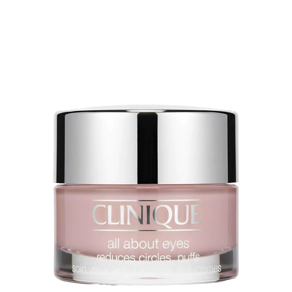 Clinique Eye & Lip Care All About Eyes Reduces Circles, Puffs 15ml / 0.5 fl.oz. Image 1