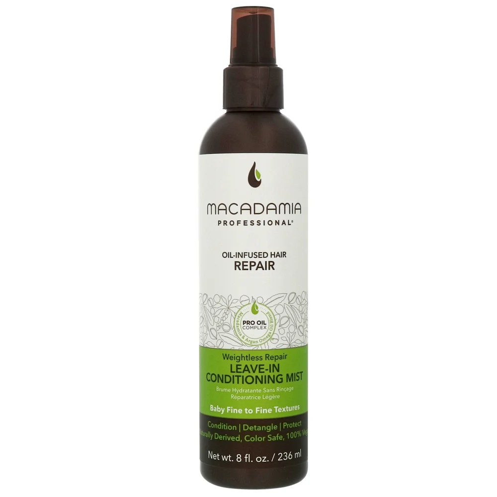 Macadamia Professional Care & Treatment Weightless Moisture Conditioning Mist for Fine Hair 236ml Image 1
