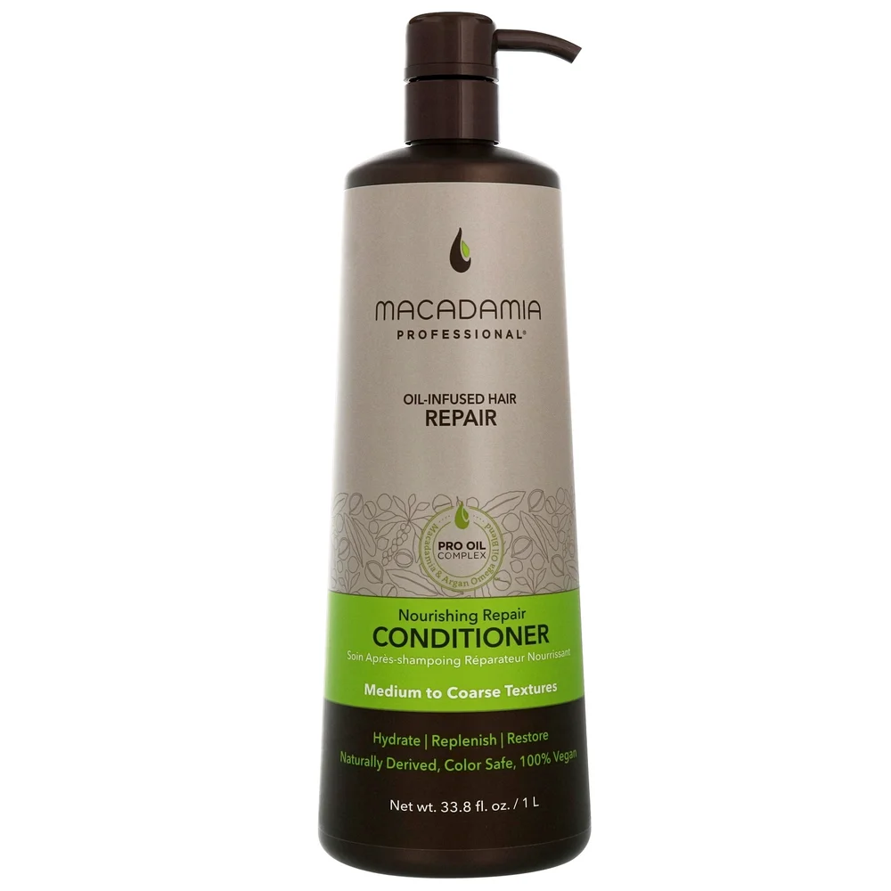 Macadamia Professional Care & Treatment Nourishing Moisture Conditioner for Medium to Coarse Hair 1000ml Image 1