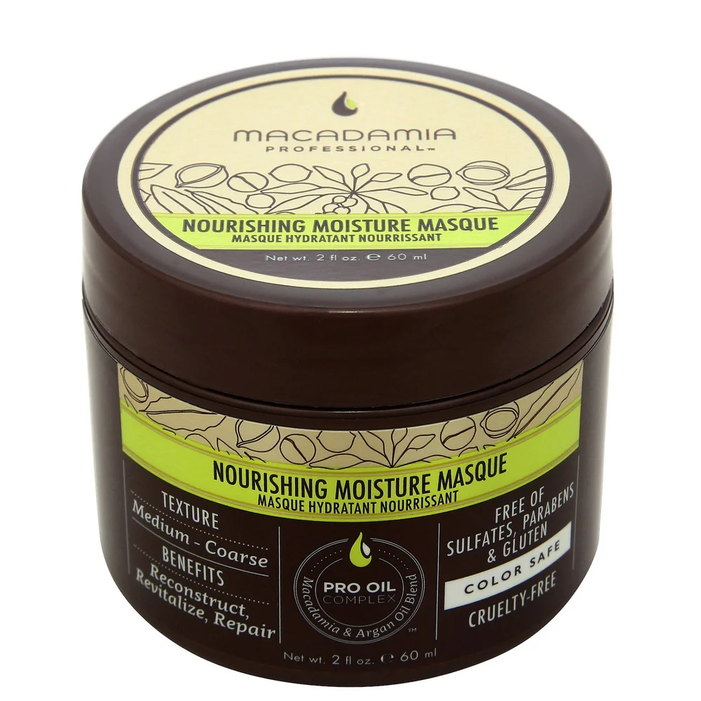Macadamia Professional Care & Treatment Nourishing Moisture Masque for Medium to Coarse Hair 60ml Image 1