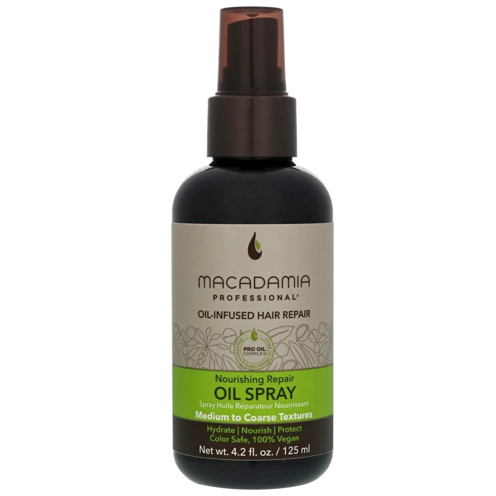 Macadamia Professional Care & Treatment Nourishing Moisture Oil Spray for Medium to Coarse Hair 125ml Image 1