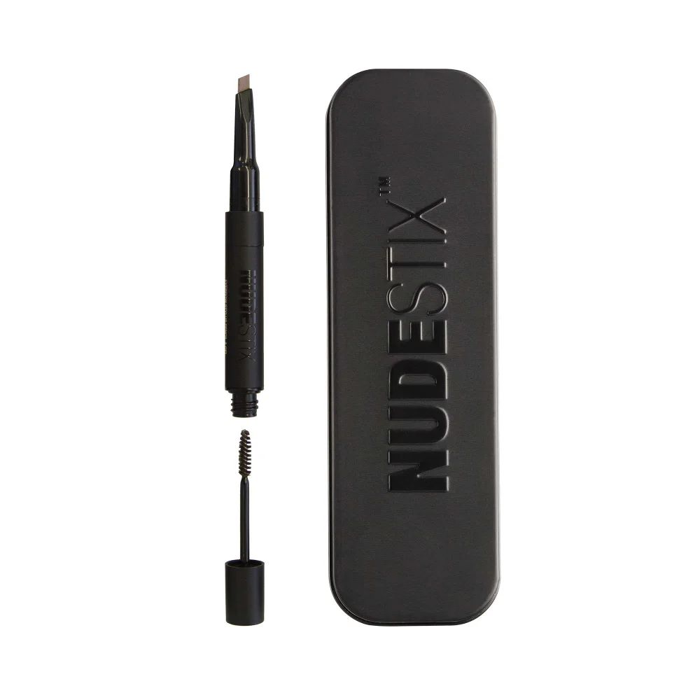 NUDESTIX Eyebrow Stylus Pencil and Gel - Dirty Blonde Image 1