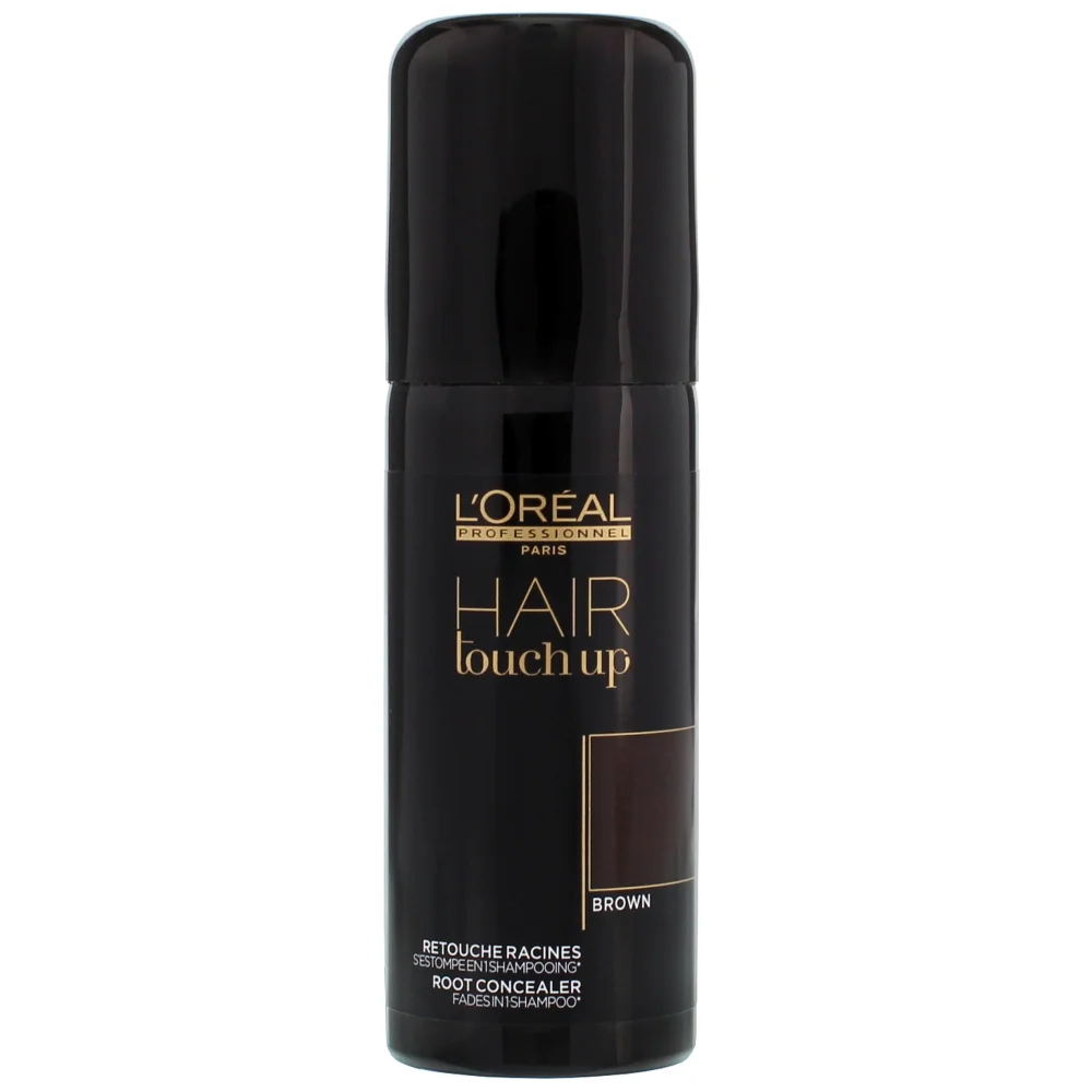 L'Oréal Professionnel Hair Touch Up Root Concealer Brown 75ml Image 1
