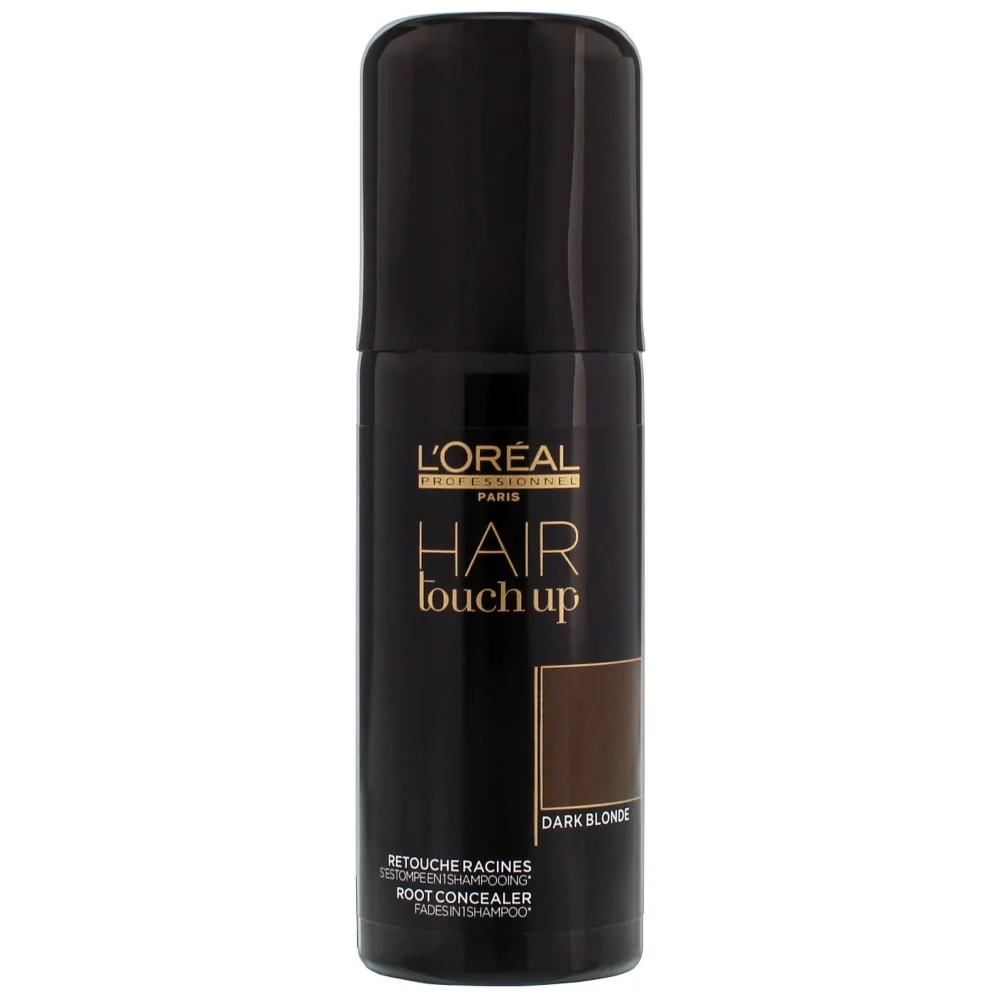 L'Oréal Professionnel Hair Touch Up Root Concealer Dark Blonde 75ml Image 1