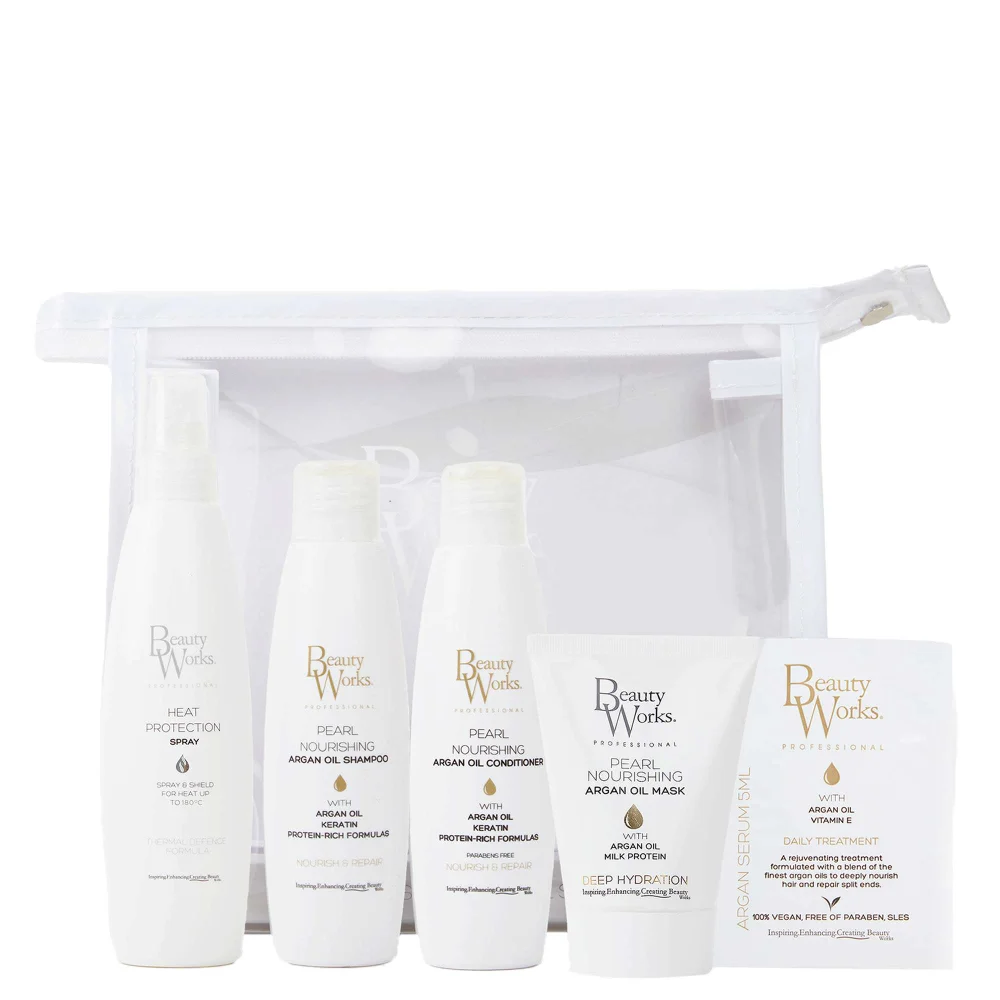 Beauty Works Gifts & Sets Argan Moisture Repair Gift Set 50ml Image 1