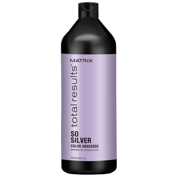 Matrix Total Results Color Obsessed So Silver Shampoo for Toning Blondes Grey and Silver Hair 1000ml
