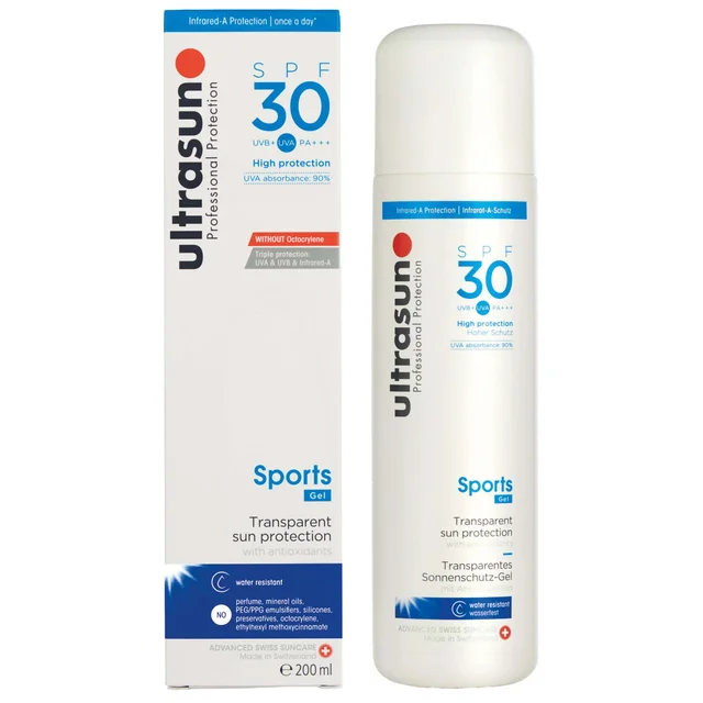 Ultrasun Sports Formula Gel SPF30 200ml