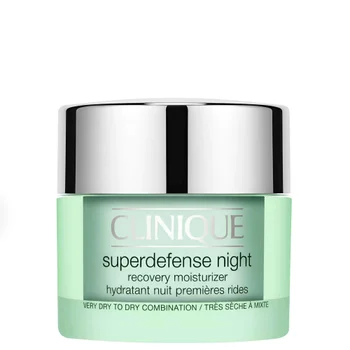 Clinique Superdefense Night Recovery Moisturizer for Very Dry to Dry Combination Skin 50ml / 1.7 fl.oz.