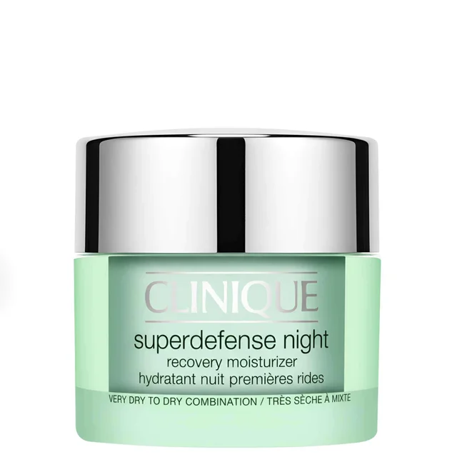 Clinique Superdefense Night Recovery Moisturizer for Very Dry to Dry Combination Skin 50ml / 1.7 fl.oz.