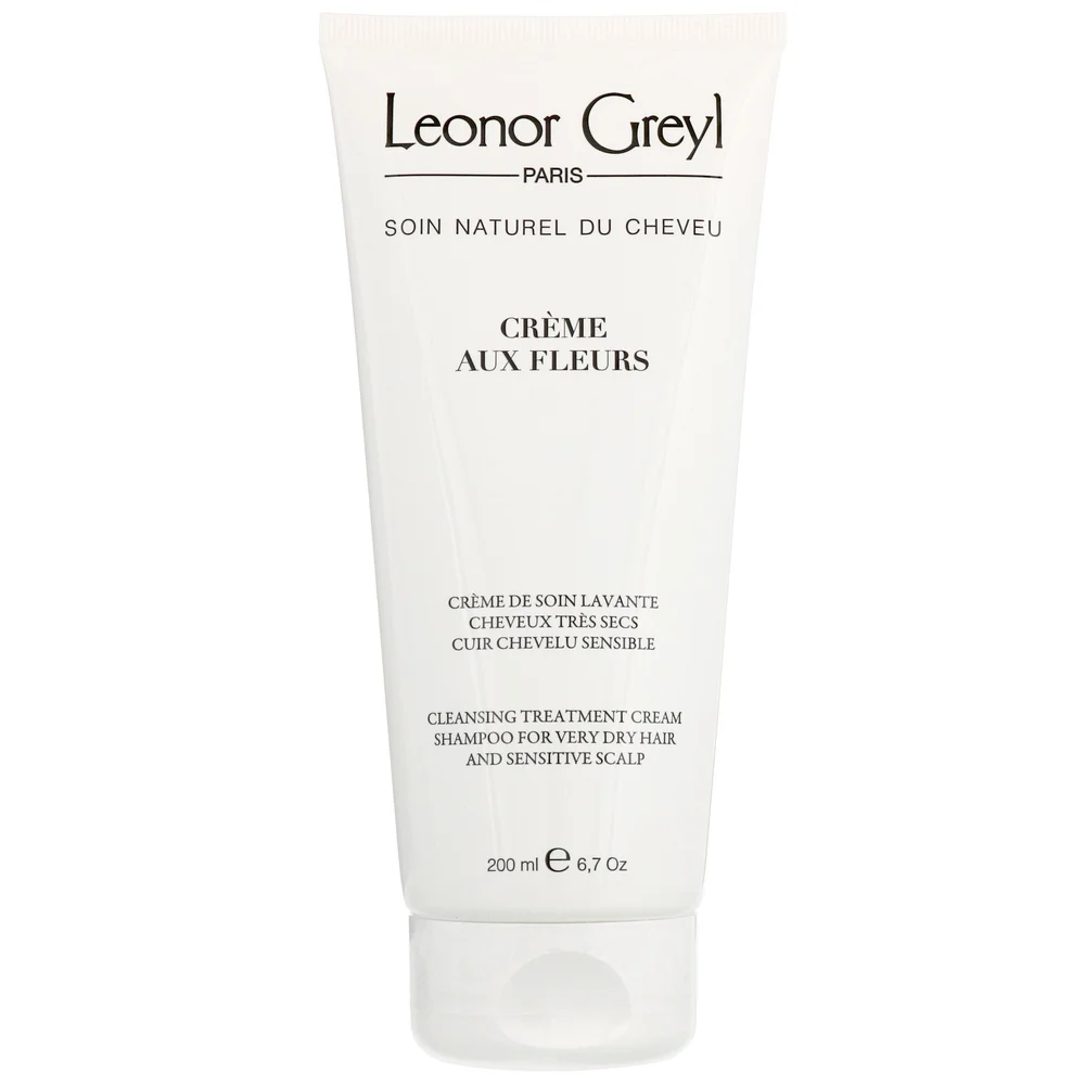 Leonor Greyl Crème Aux Fleurs: Cleansing Treatment Cream For Very Dry, Colored Hair and Sensitive Scalp 200ml Image 1