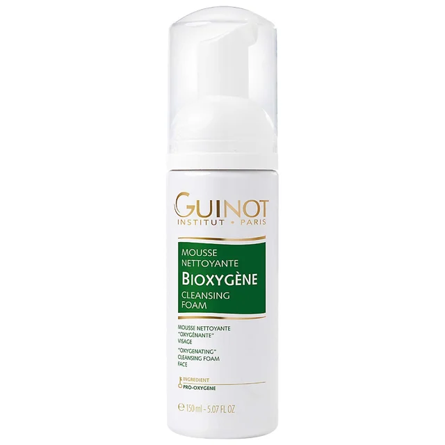 Guinot Radiance Mousse Nettoyante Bioxygéne Cleansing Foam 150ml / 5.07 fl.oz.