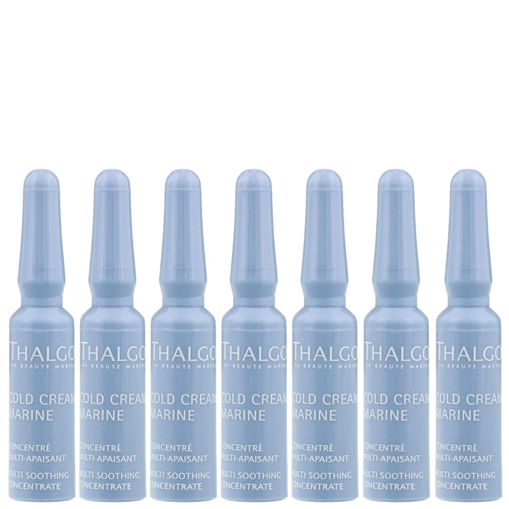 Thalgo Face Cold Cream Marine Multi Soothing Concentrate 7 x 1.2ml Image 1
