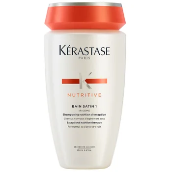 Kérastase Nutritive Bain Satin 1: Exceptional Nutrition Shampoo for Normal to Slightly Dry Hair 250ml
