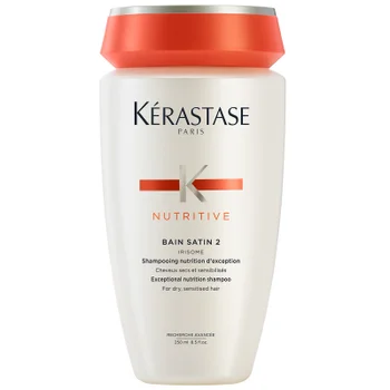 Kérastase Nutritive Bain Satin 2: Exceptional Nutrition Shampoo for Dry, Sensitised Hair 250ml