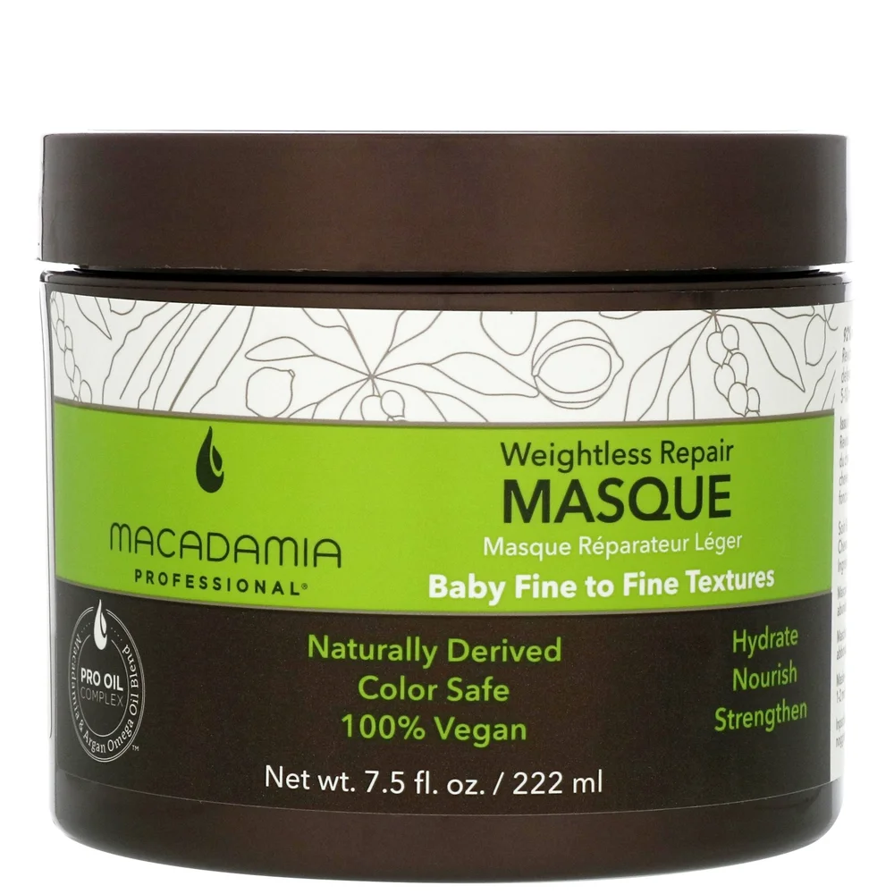 Macadamia Professional Care & Treatment Weightless Repair Masque 222ml Image 1