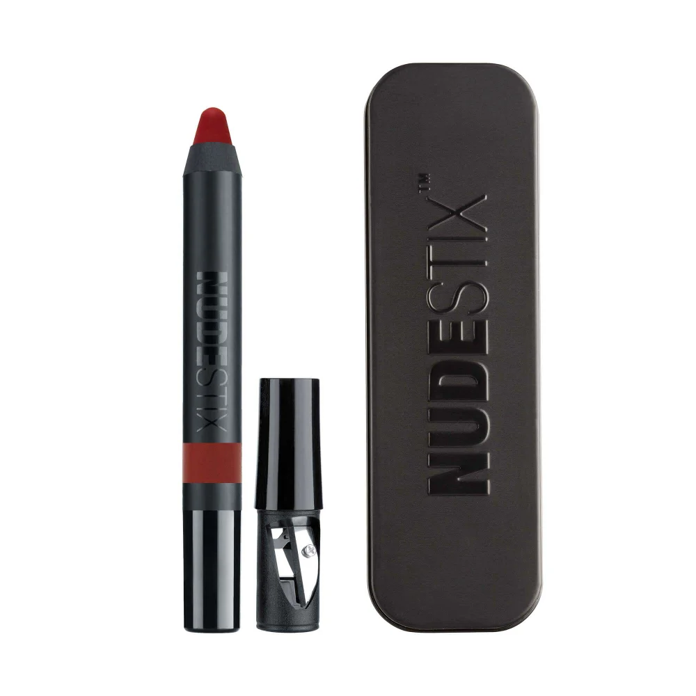 NUDESTIX Intense Matte Lip + Cheek Pencil Royal 2.8g Image 1