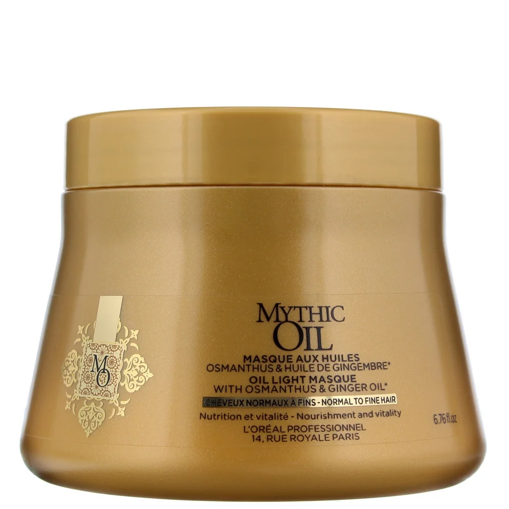 L'Oréal Professionnel Mythic Oil Oil Light Masque for Normal to Fine Hair 200ml Image 1