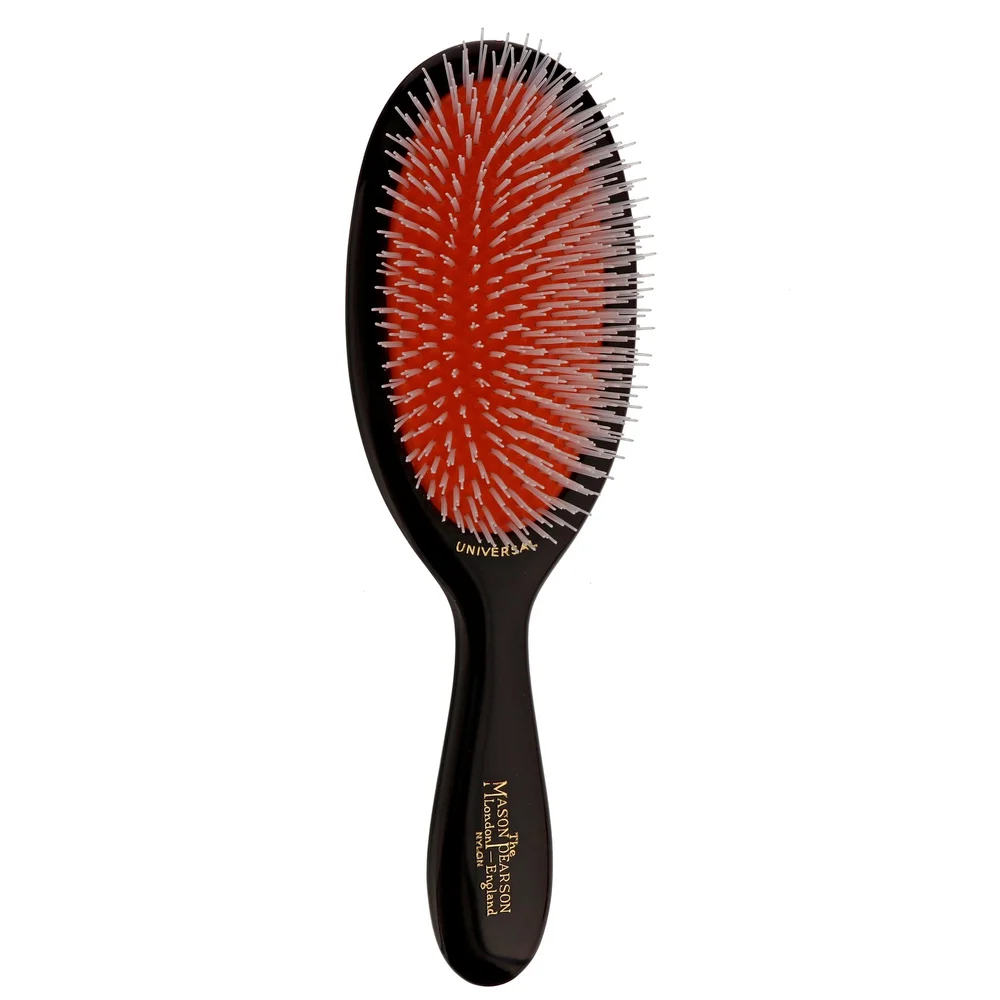Mason Pearson Nylon Medium Universal Brush Dark Ruby NU2 Image 1