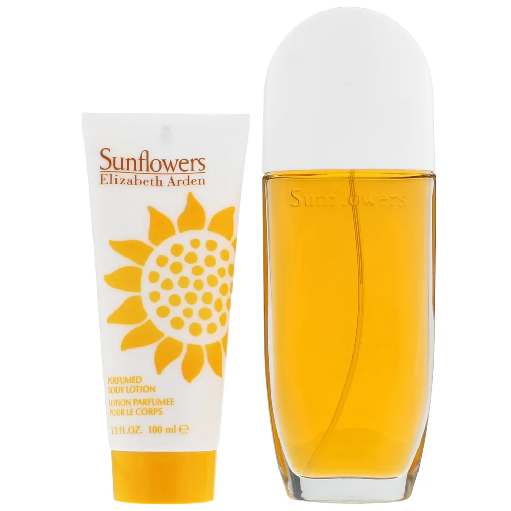 Elizabeth Arden Sunflowers Eau de Toilette Spray 100ml Gift Set Image 1