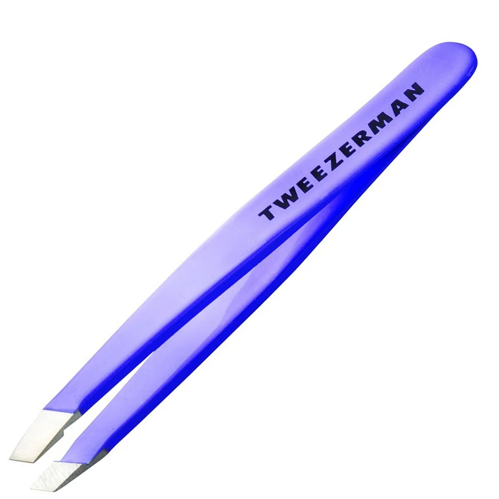Tweezerman Brows Mini Slant Tweezer Blooming Lilac Image 1